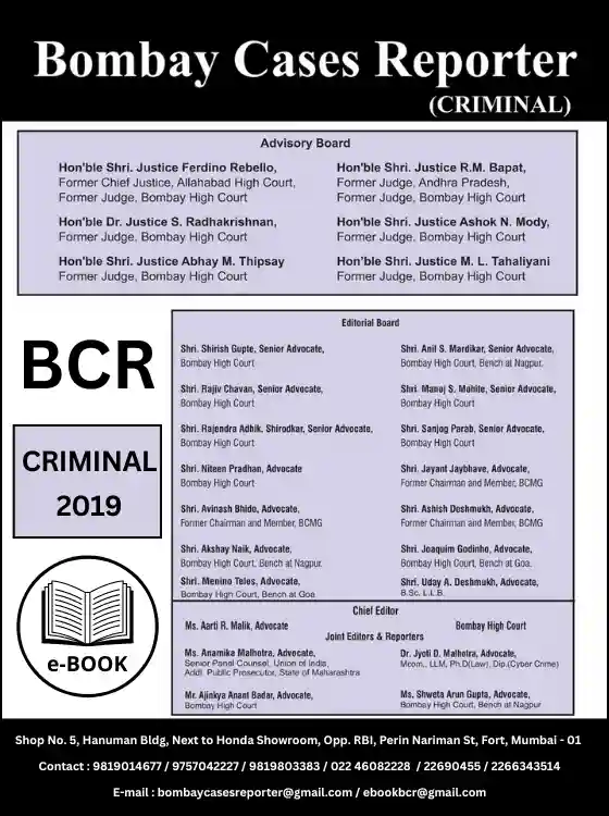 BCR Criminal 2019